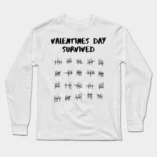 Valentines day survived Long Sleeve T-Shirt